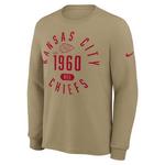 Nike Kansas City Chiefs Rewind Slub Long Sleeve T-Shirt - Thumbnail 1 of 2