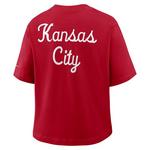Nike Women's Kansas City Chiefs Pocket Rewind T-Shirt - Thumbnail 2 of 2