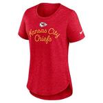 Nike Women's Kansas City Chiefs Tri Fashion T-Shirt - Thumbnail 1 of 2