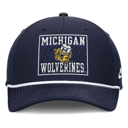 Nike Michigan Wolverines Rise Rope Stretch Fit Hat - Primary Image