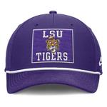 Nike LSU Tigers Rise Rope Stretch Fit Hat - Thumbnail 2 of 4