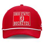 Nike Ohio State Buckeyes Rise Rope Stretch Fit Hat - Thumbnail 2 of 4