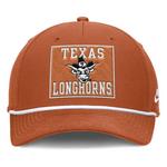 Nike Texas Longhorns Rise Rope Stretch Fit Hat - Thumbnail 2 of 4