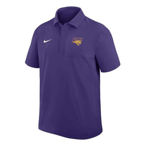 Nike Northern Iowa Panthers Woven Sideline Polo - Primary Image