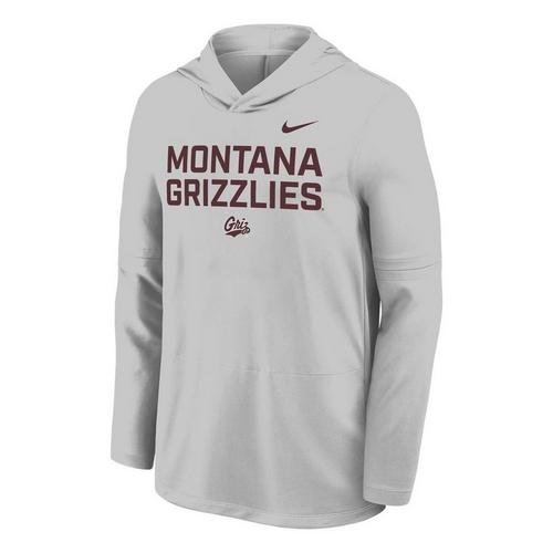 Nike Montana Grizzlies Lightweight Coaches Sideline Long Sleeve Shirt - Primary Image