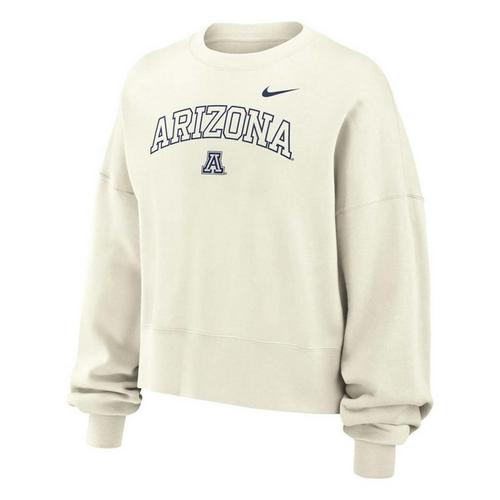 Nike Girls' Arizona Wildcats Boxy Club Crew - Primary Image