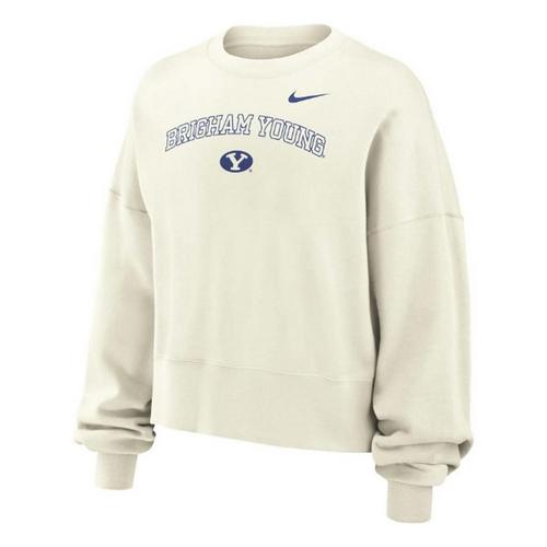 Nike Girls' BYU Cougars Boxy Club Crew - Primary Image