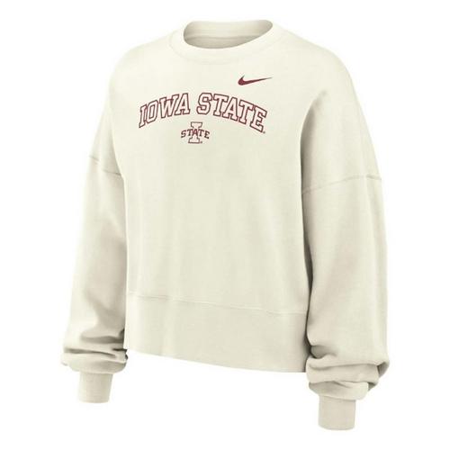 Nike Girls' Iowa State Cyclones Boxy Club Crew - Primary Image