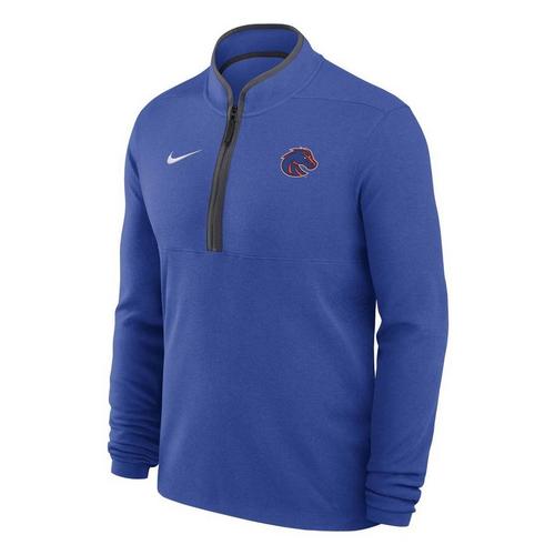 Nike Boise State Broncos DriFit Victory Long Sleeve 1/4 Zip - Primary Image