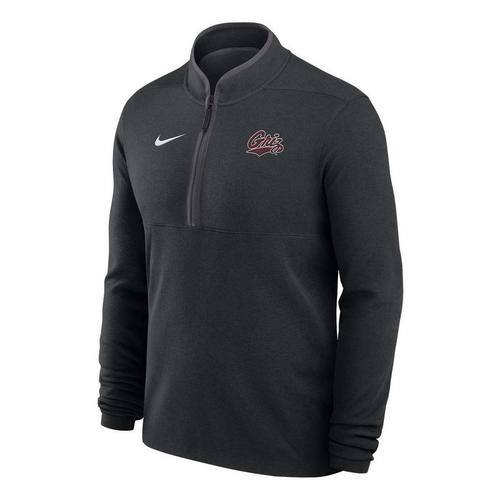 Nike Montana Grizzlies DriFit Victory Long Sleeve 1/4 Zip - Primary Image
