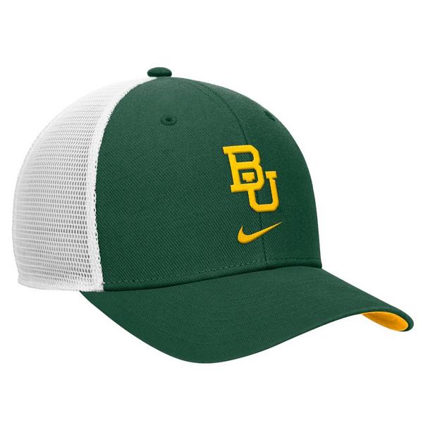 Baylor Bears Nike Rise Adjustable Hat M/L Green