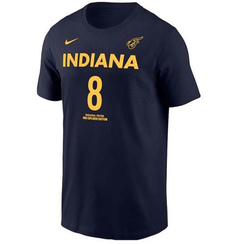 Nike Indiana Fever Sophie Cunningham #8 Name & Number T-Shirt - Primary Image