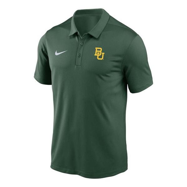 Baylor Bears Nike Solid Victory Polo XLarge Dark Green