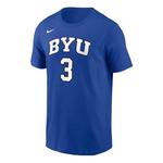 Nike BYU Cougars AJ Dybantsa T-Shirt - Thumbnail 2 of 2