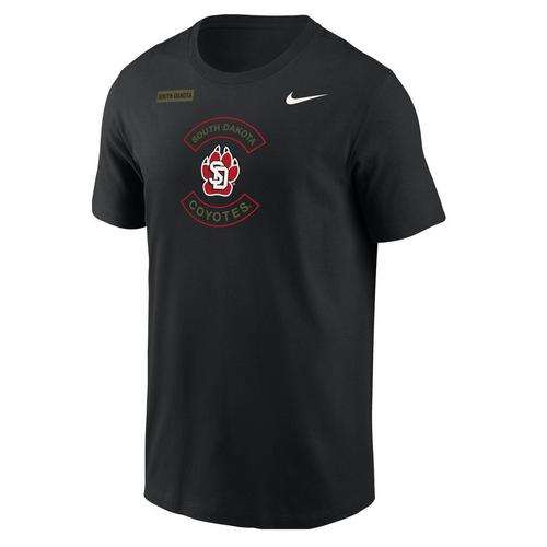 Nike South Dakota Coyotes Salute to Service Military Football T-Shirt - Primary Image