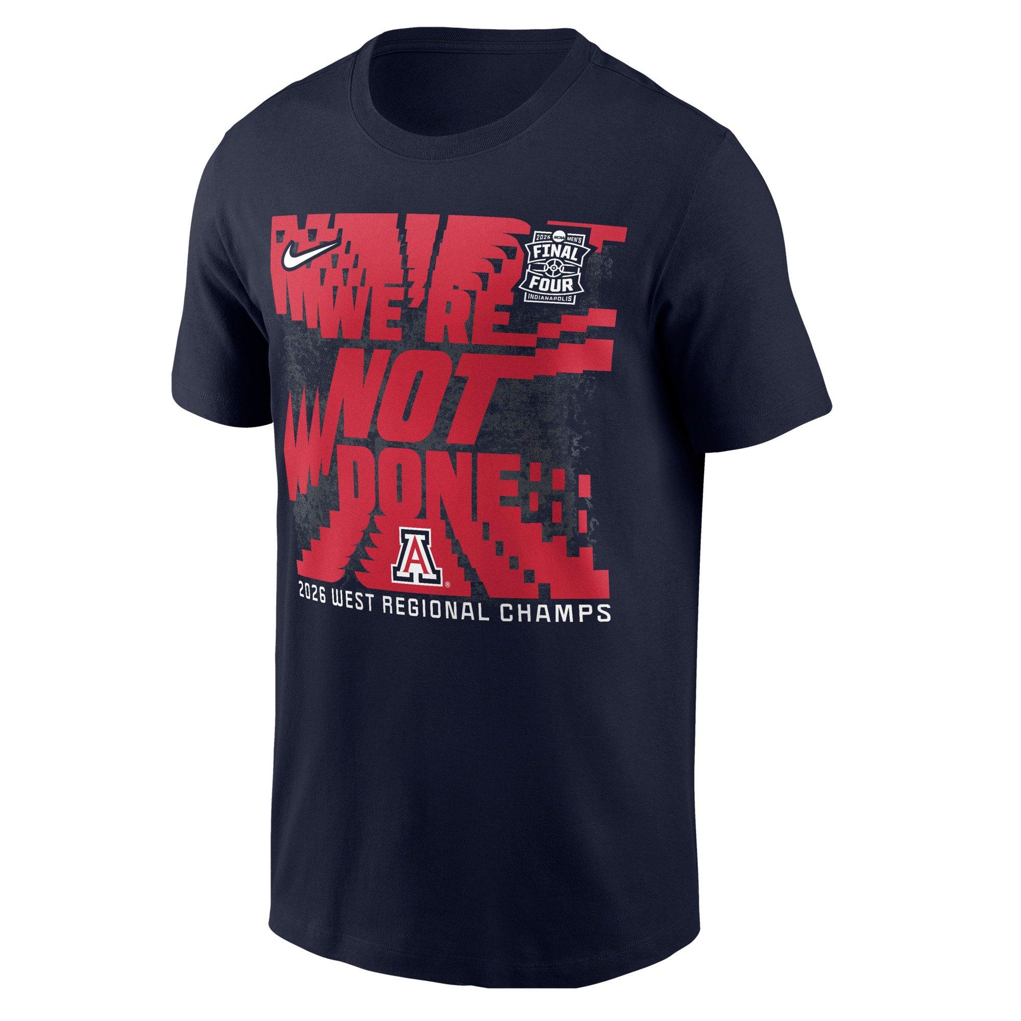 Nike Arizona Wildcats 2026 Final Four Bound Locker Room T-Shirt