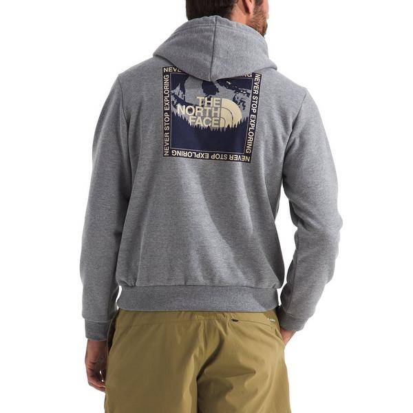 Men's The North Face Stay Explore Hoodie 3XLarge Grey Heather