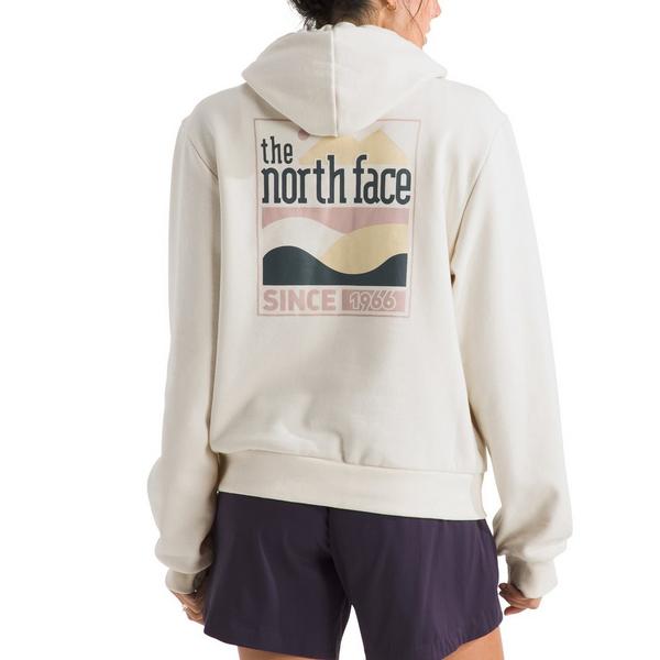 Women's The North Face Exploring Hoodie Medium White Dune