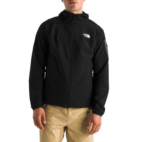Men's The North Face Tek Approach FUTUREFLEECE Windbreaker 2XLarge TNF Black