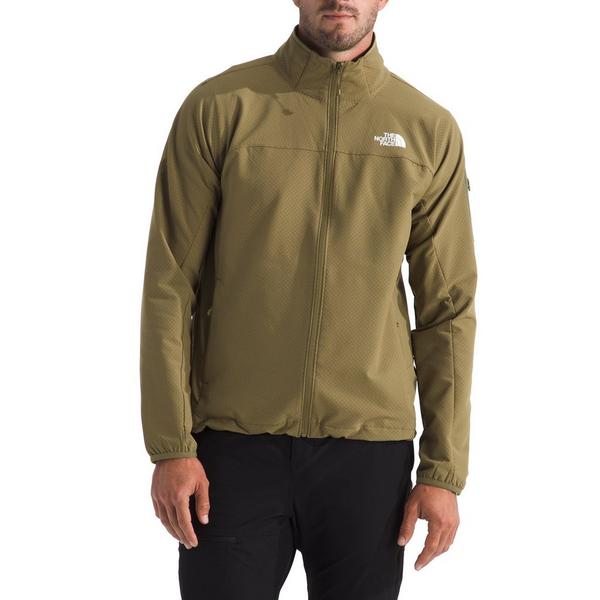 Men's The North Face Tek Approach Rain Jacket Medium Cedar