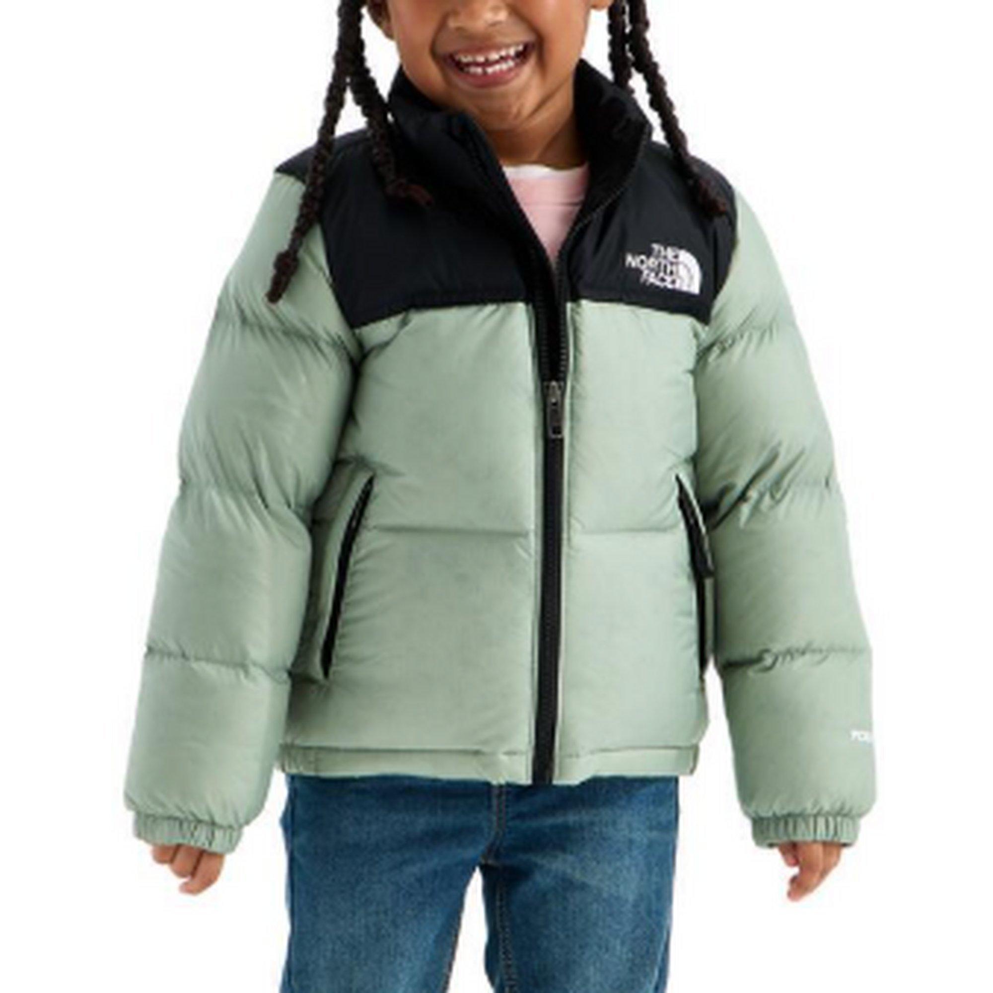The North Face Kids’ 1996 Retro Nuptse Water-Repellent Jacket (Size: 4T): Slate Moss