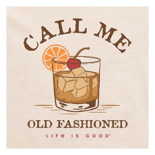 Men's Life is Good Call Me Old Fashioned T-Shirt - Primary Image