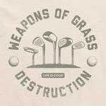 Men's Life is Good Weapons of Grass Destruction T-Shirt - Thumbnail 2 of 2