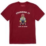 Men's Life is Good Crushing It Nutcracker T-Shirt - Thumbnail 1 of 2