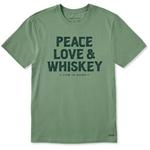 Men's Life is Good Wordsmith Whiskey T-Shirt - Thumbnail 1 of 2