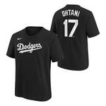 Nike Kids' Los Angeles Dodgers Shohei Ohtani #17 Home Name & Number T-Shirt - Thumbnail 1 of 3