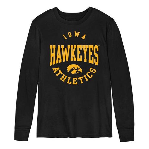 Genuine Stuff Kids' Iowa Hawkeyes Around The Block Long Sleeve T-Shirt - Primary Image
