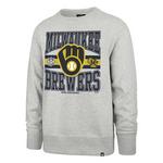 47 Brand Milwaukee Brewers Letter Crew - Thumbnail 1 of 2