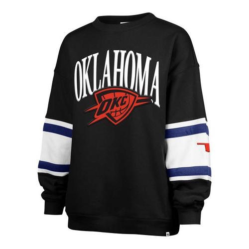 47 Brand Women's Oklahoma City Thunder 2024 City Edition Steadfast Crewneck - Primary Image