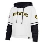 47 Brand Women's Milwaukee Brewers Shortstop Hoodie - Thumbnail 1 of 2