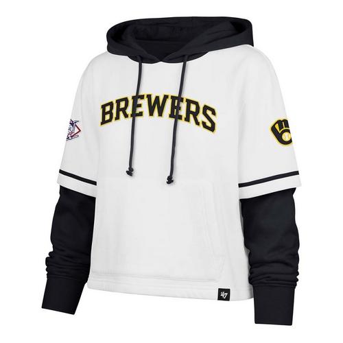 47 Brand Women's Milwaukee Brewers Shortstop Hoodie - Primary Image