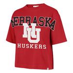 47 Brand Women's Nebraska Cornhuskers Outreach City T-Shirt - Thumbnail 1 of 2