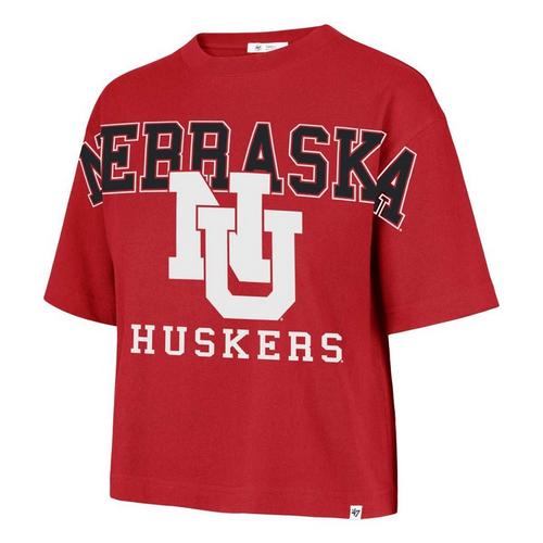 47 Brand Women's Nebraska Cornhuskers Outreach City T-Shirt - Primary Image