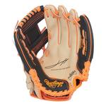 Youth Rawlings Sure Catch Jackson Holliday Signature SC100JH 10" Infield Baseball Glove - Thumbnail 3 of 5