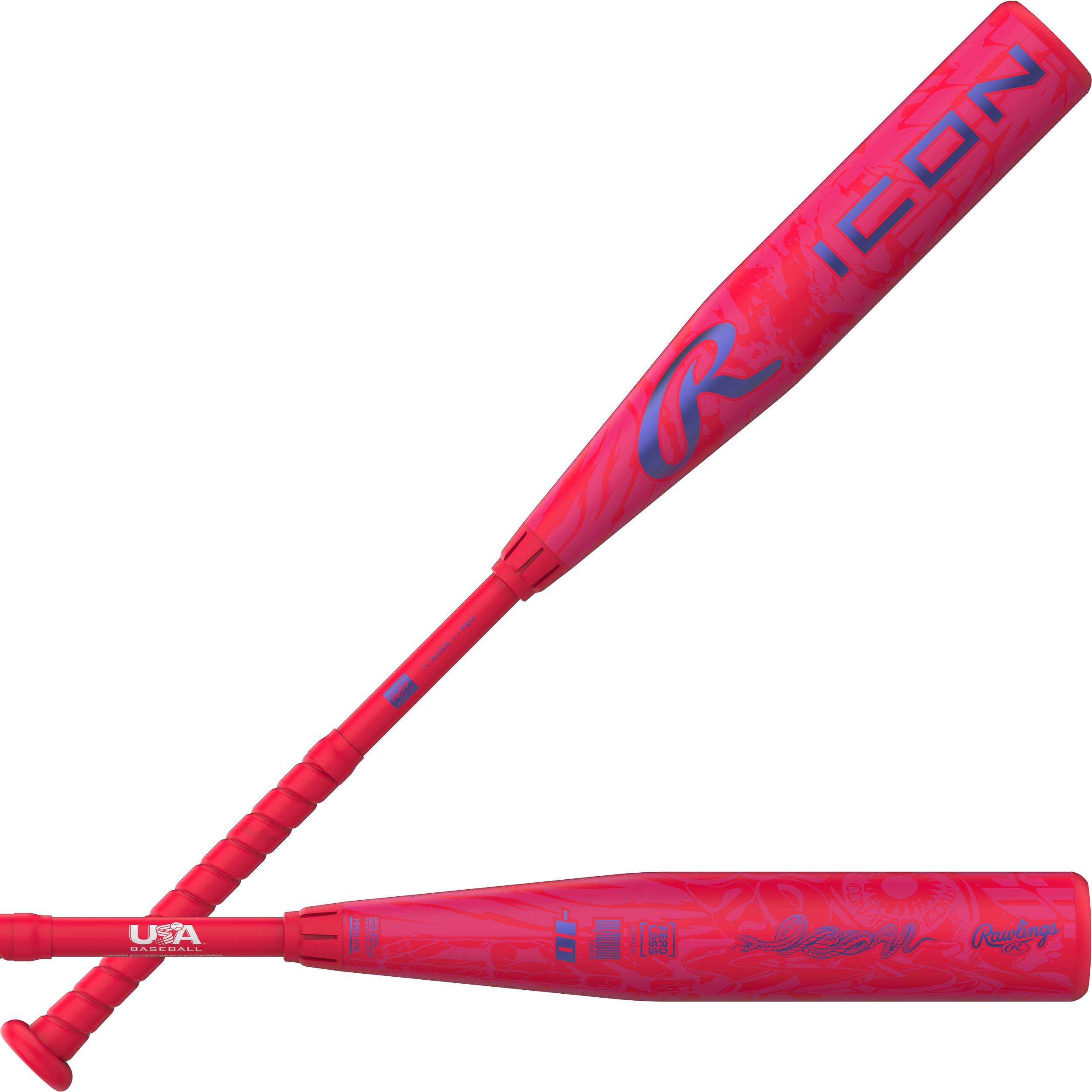 Rawlings Youth 2027 ICON USA Baseball Bat