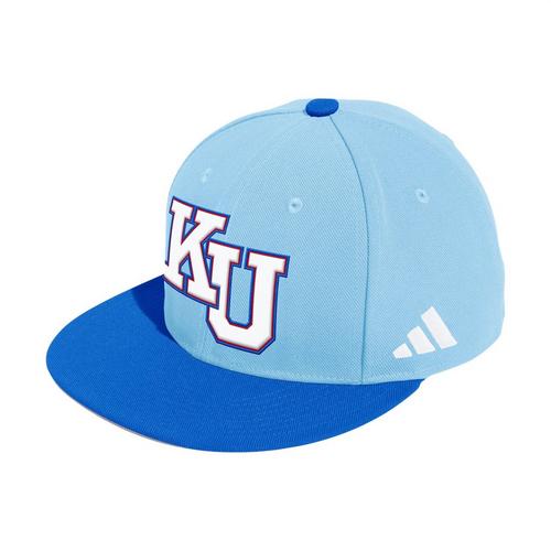 adidas Kansas Jayhawks Replica Baseball Fitted Hat - Primary Image