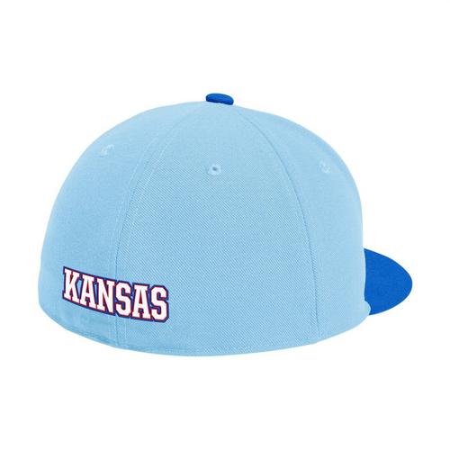 adidas Kansas Jayhawks Replica Baseball Fitted Hat - Primary Image