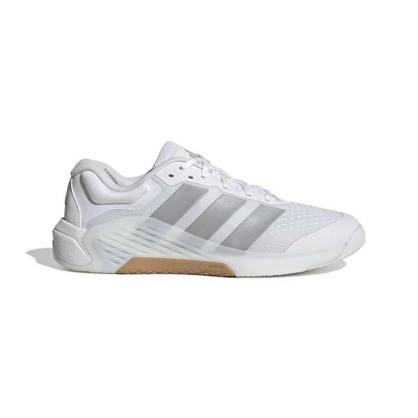 Men's adidas Dropset 4 Training Shoes 11.5 Regular Footwear White/Halo Silver/Footwear White