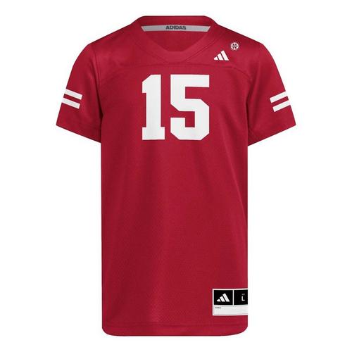 adidas Kids' Nebraska Cornhuskers Dylan Raiola #15 Replica Football Jersey - Primary Image