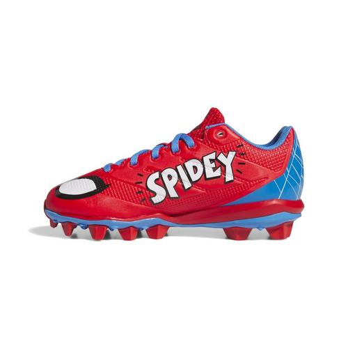 Little Kids' adidas Marvel Adizero Impact 2.0 MD Spider-Man Molded Baseball Cleats - Primary Image