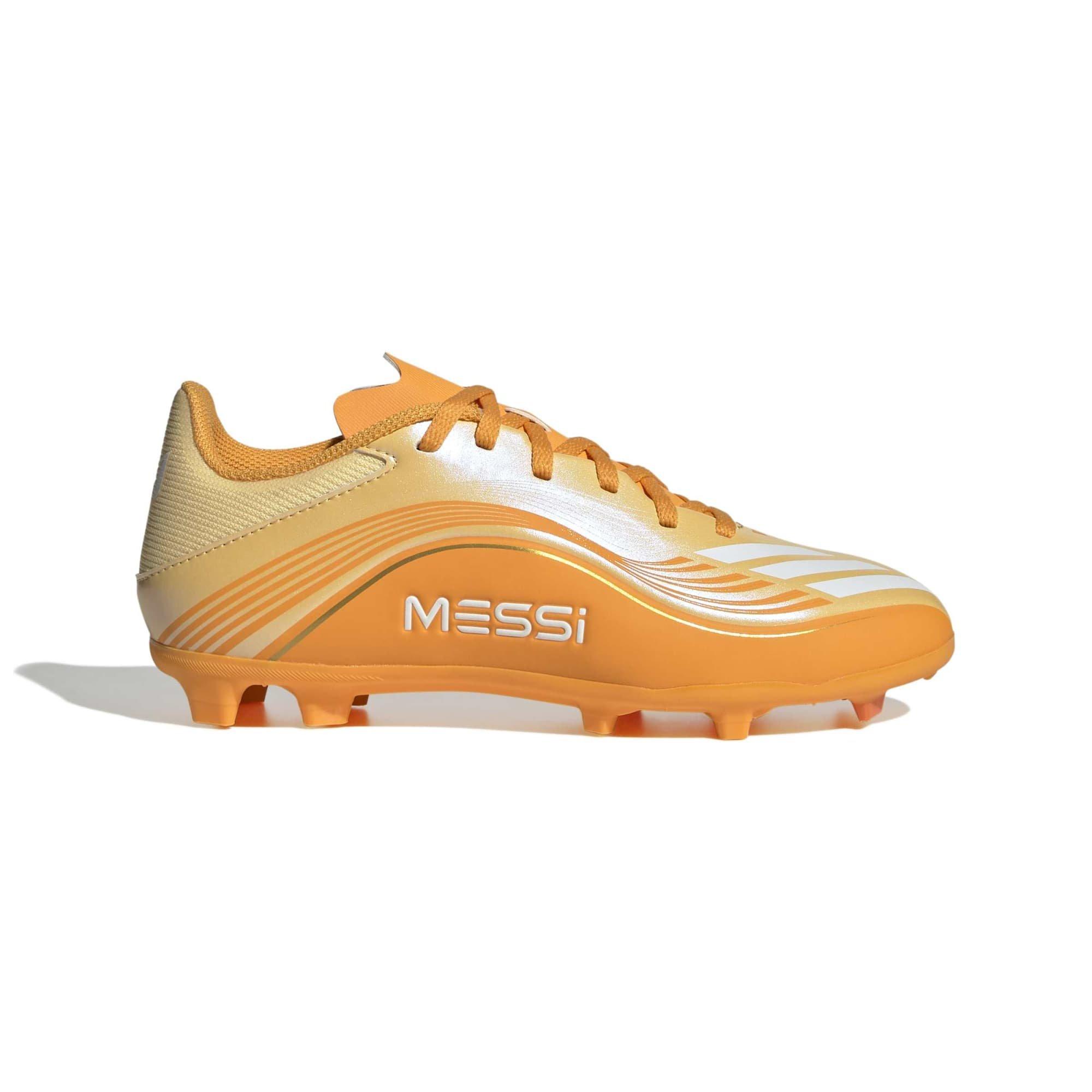 Big Kids' adidas F50 Messi League FG/AG Molded Soccer Cleats