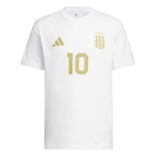 adidas Argentina Lionel Messi #10 Name & Number T-Shirt - Primary Image