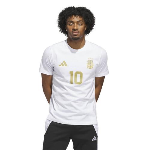 adidas Argentina Lionel Messi #10 Name & Number T-Shirt - Primary Image
