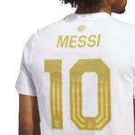adidas Argentina Lionel Messi #10 Name & Number T-Shirt - Thumbnail 4 of 5