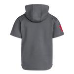 adidas Nebraska Cornhuskers Dugout Short Sleeve Hoodie - Thumbnail 2 of 2
