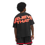 Men's adidas Anthony Edwards Believe That Basketball T-Shirt - Thumbnail 2 of 4